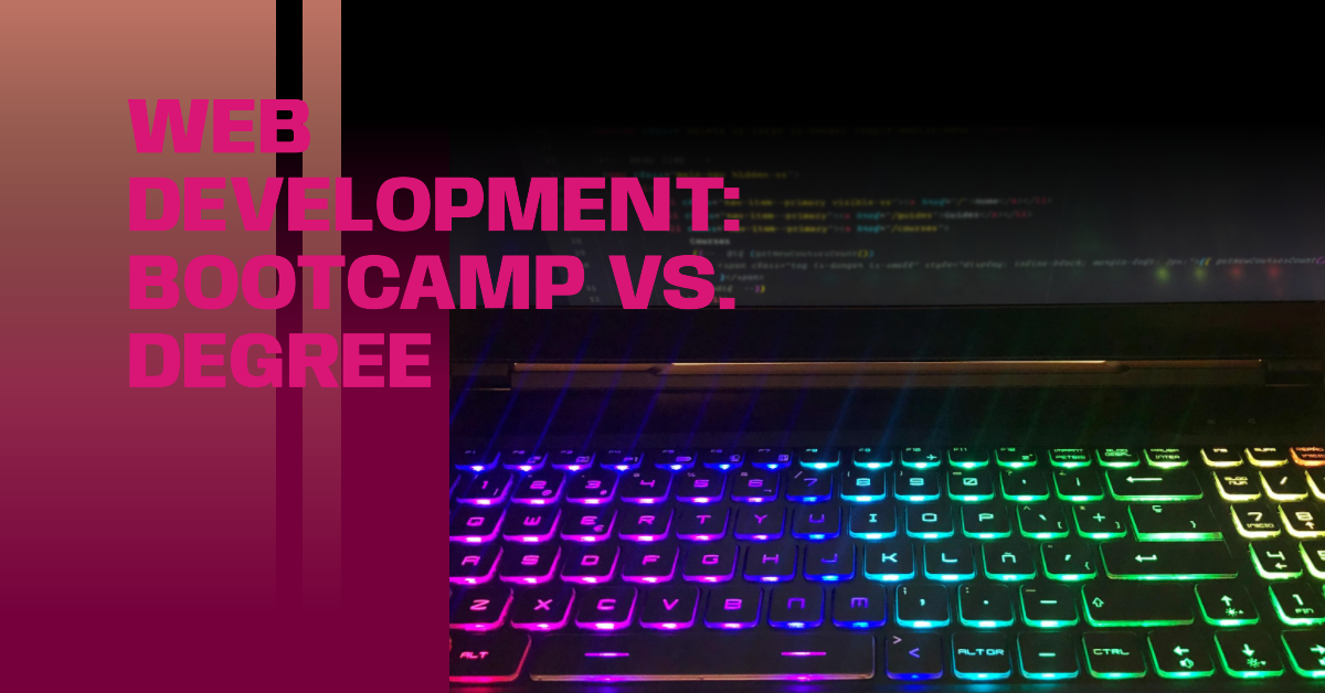Web Development Bootcamps vs. Formal Education
